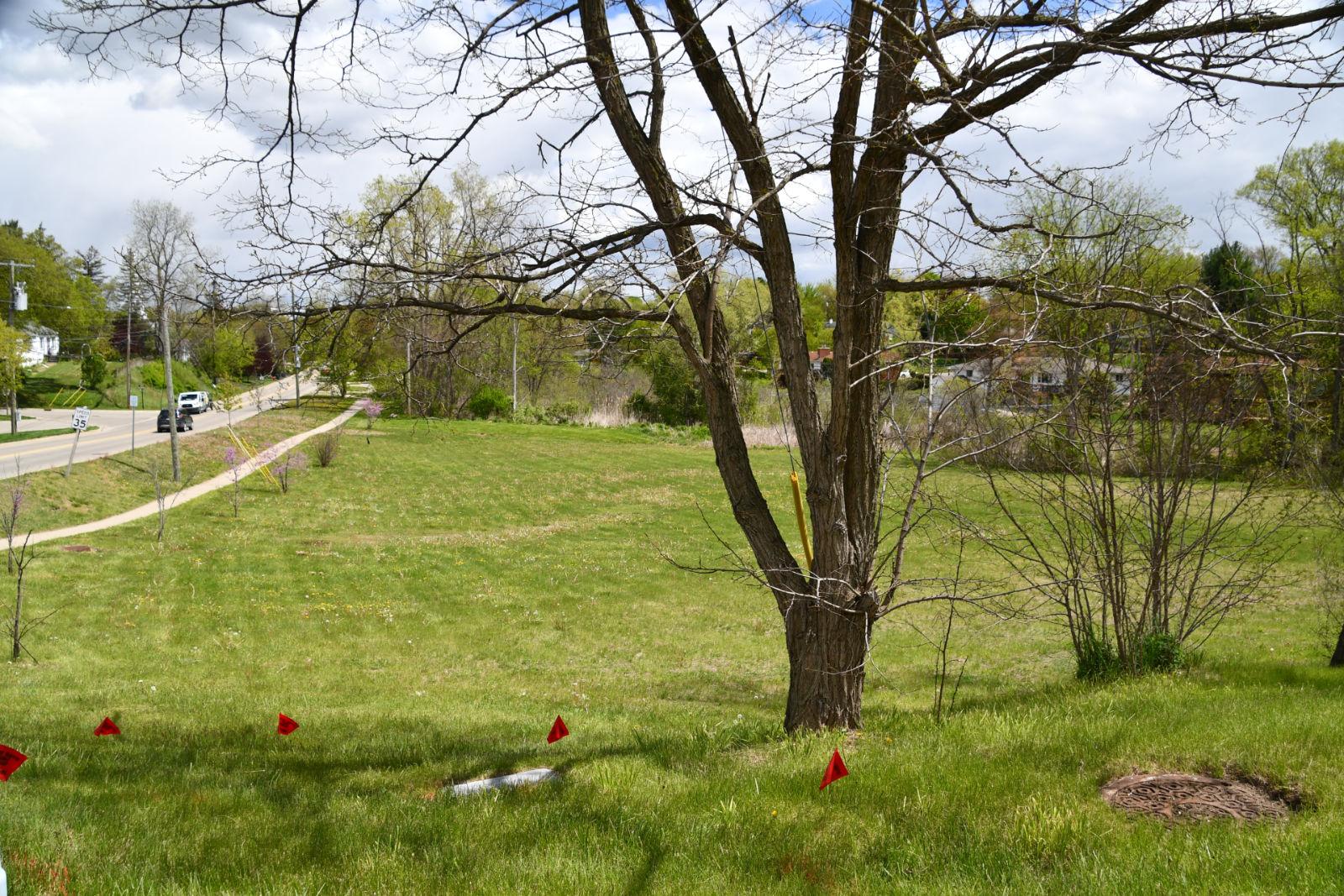 emtpy lot on waldon road and main street